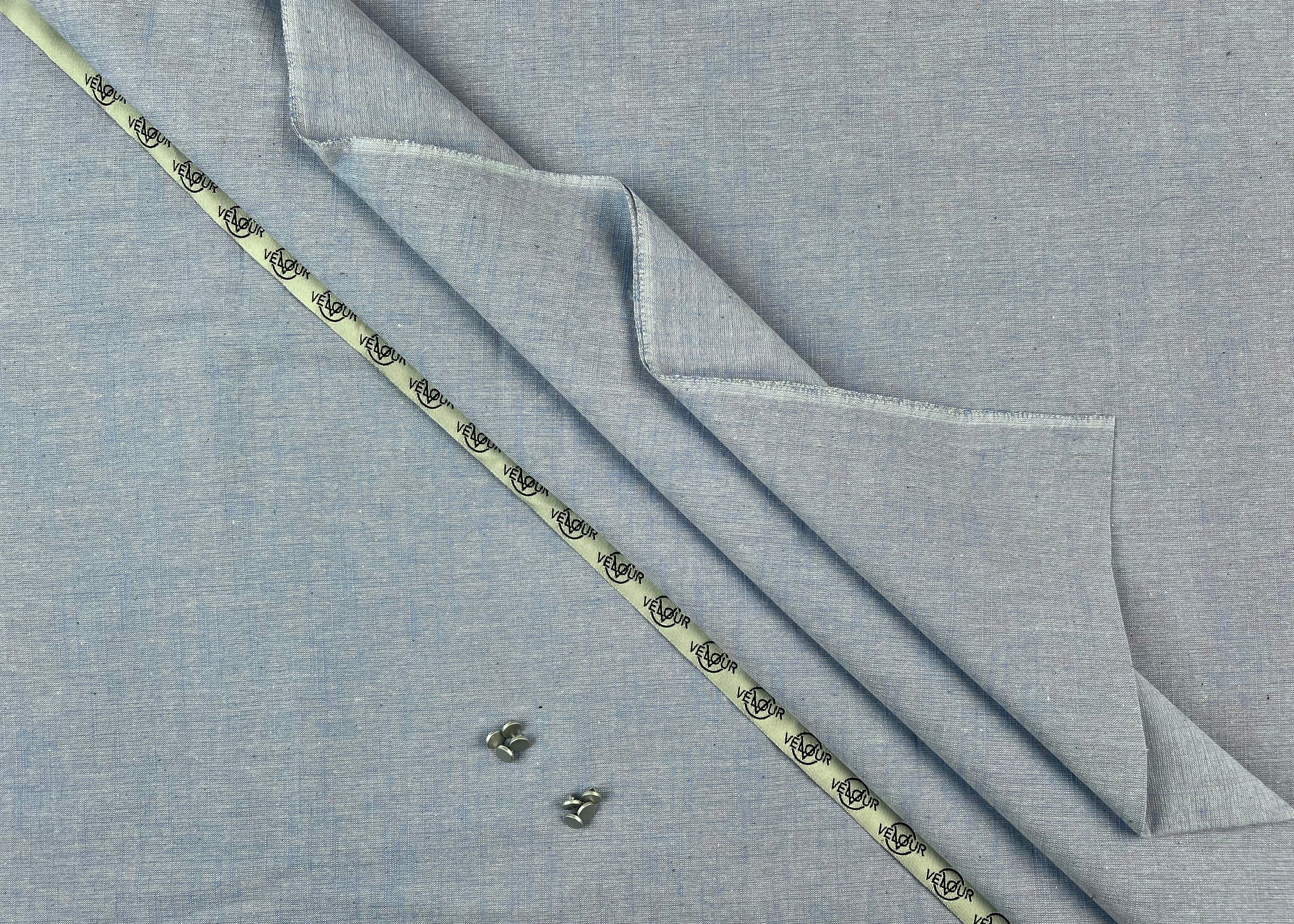 SLUB WINTER KHADDAR- SKY BLUE